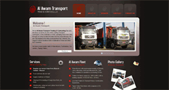 Desktop Screenshot of alawamtransport.com