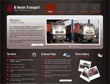 Tablet Screenshot of alawamtransport.com